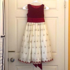 American Doll holiday dress, girls size 8